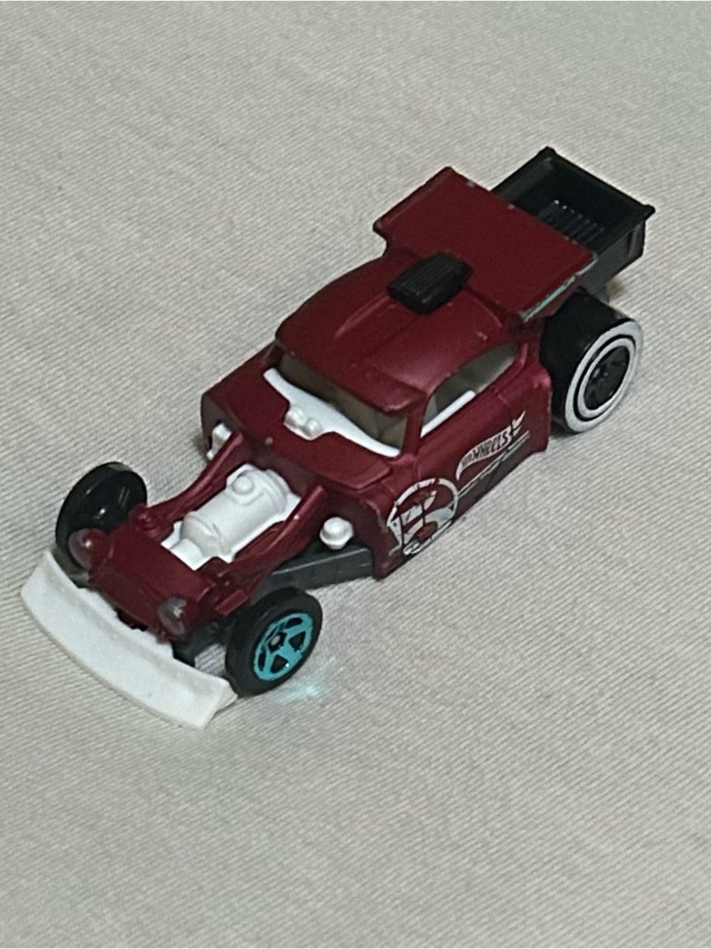 Hot Wheels Aristo Rat Red Rat Rod Race Car 1:64 Loose